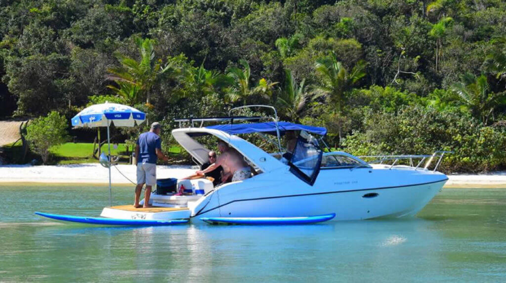 Phantom 260 aluguel de lancha Florianopolis