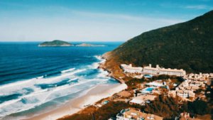 Praia do Santinho em Florianópolis