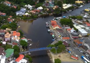 Canal da Barra da Lagoa em Florianópolis